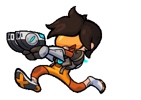 Sticker Tracer Sticker by Overwatch