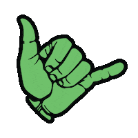 Awesome Hand Sticker by 3AP