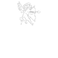 atiradouros amor night club swing Sticker