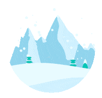 Snow Viajar Sticker by Xcape