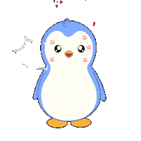 I Love You Kiss Sticker by Pudgy Penguins