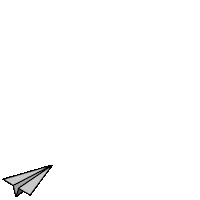 Drawwithmegann plane paper plane meg plane Sticker