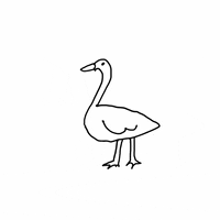 cutedie213 happy bird fly duck GIF