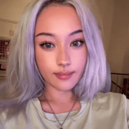 Cute Girl Twitch GIF