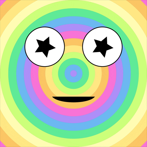 Art Smile GIF by Jen Stark