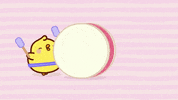 fall love GIF by Molang.Official