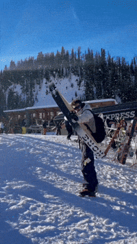 Bow And Arrow Ski GIF