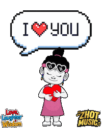 I Love You Sticker by Zhotcita