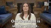 State Of The Union Freedom GIF by PBS NewsHour