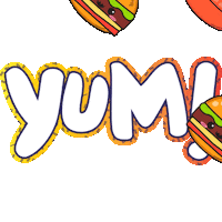 Hungry Food Sticker by Scentco Inc
