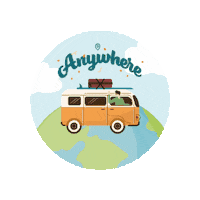 anywherehk anywhere anywheretoday Sticker