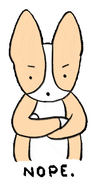 tiffbits no nope annoyed ugh Sticker