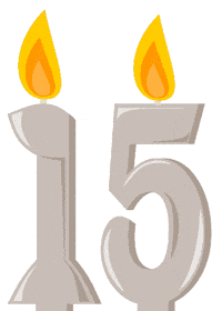 Birthday Flickering GIF