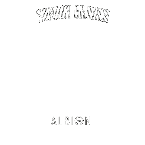 The Albion Breakfast Sticker by GR_