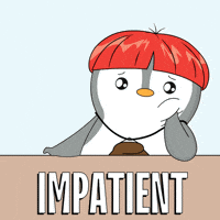 Hurry Up Waiting GIF by Pudgy Penguins