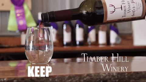 Wine Keep It Coming GIF by Timber Hill Winery