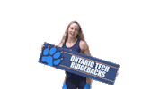 Rowing Sticker by Ontario Tech Ridgebacks