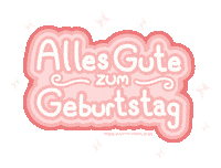 KidsPartyWorld geburtstag alles gute zum geburtstag geburtstagskind kindergeburtstag Sticker