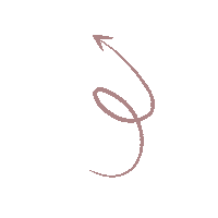 ByMissPluis pink arrow pointing pijl Sticker