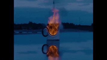 on fire GIF by Partizan