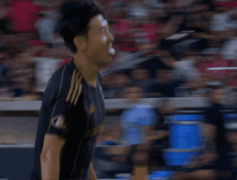 Happy Son Heung Min GIF by Major League Soccer