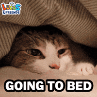 Tired Good Night GIF by Lucas and Friends by RV AppStudios