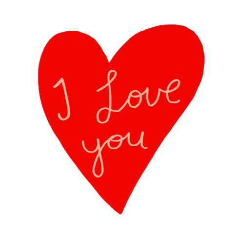 Happy I Love You Sticker by Naomi