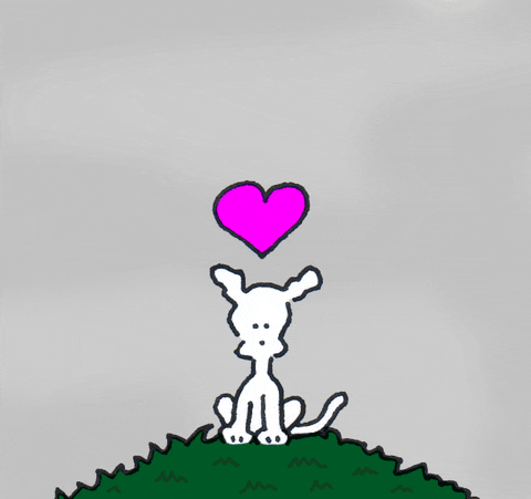 i love you fall GIF by Chippy the Dog