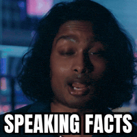 Reaction Gif Real Talk GIF by Ashwin Gane