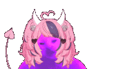 Angry Rose Sticker