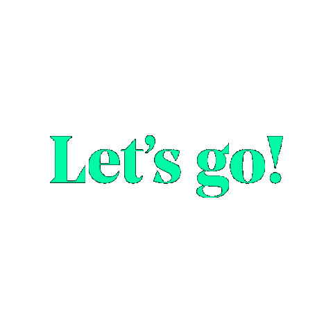 Lets Go Sticker by infomax