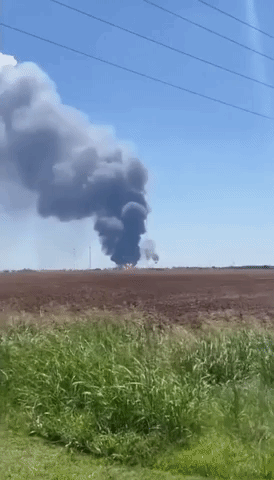 Gas Plant Fire Prompts Evacuations
