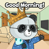 Gm Bm GIF by PandaPals