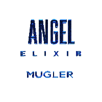 Blue Star Logo Sticker by Mugler