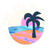 Sustainability Save The Ocean Sticker by World Surf League