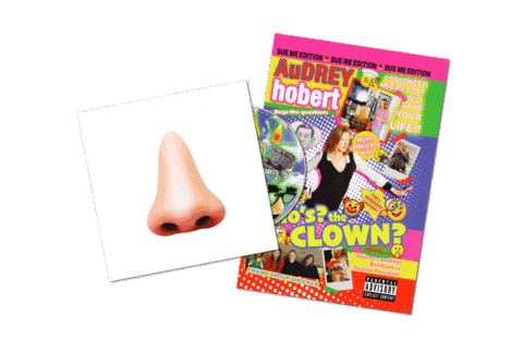 Zine Sticker by Audrey Hobert