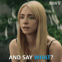 Maddie Phillips Say What GIF by Amazon Prime Video