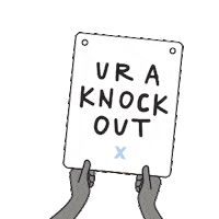 fitness punch Sticker by Shadowbox