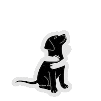 RedPandaRo dog animal pet caine Sticker