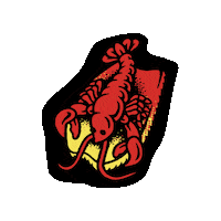 HighrollerLobsterCo roll rolling portland maine Sticker