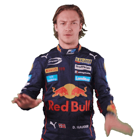 Calm Down Red Bull Sticker by Prema Team