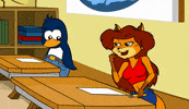 flirting flirt GIF by Estudios Animeco