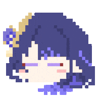 Pixel Electro Sticker