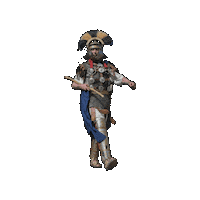 Museumparkarcheon warrior soldier roman general Sticker