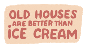 cheapoldhouses retro vintage fixer upper fixer Sticker