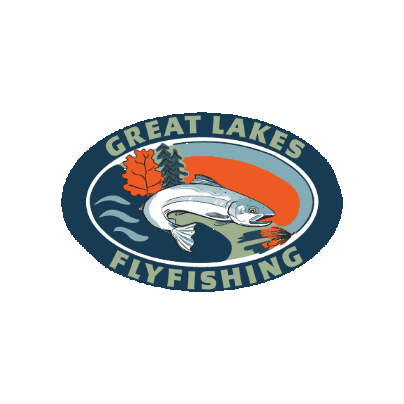 Great Lakes Fishing Sticker by Groovy Great Lakes Flyfishing