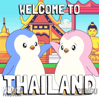 Travel Penguin GIF by Pudgy Penguins