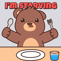 Teddy Bear Eating GIF by BEARISH