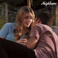 Third Wheel Relationship GIF by Neighbours (Official TV Show account)