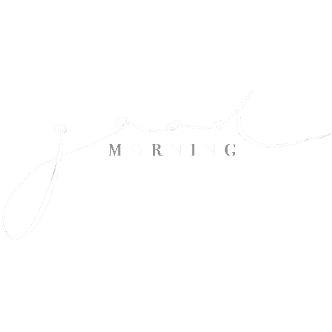 Good Morning Coffee Sticker
